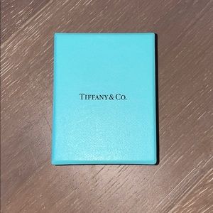 Tiffany & Co. Blue Jewelry Box with Ribbon